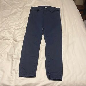 Zara Navy Blue Chinos Size 30